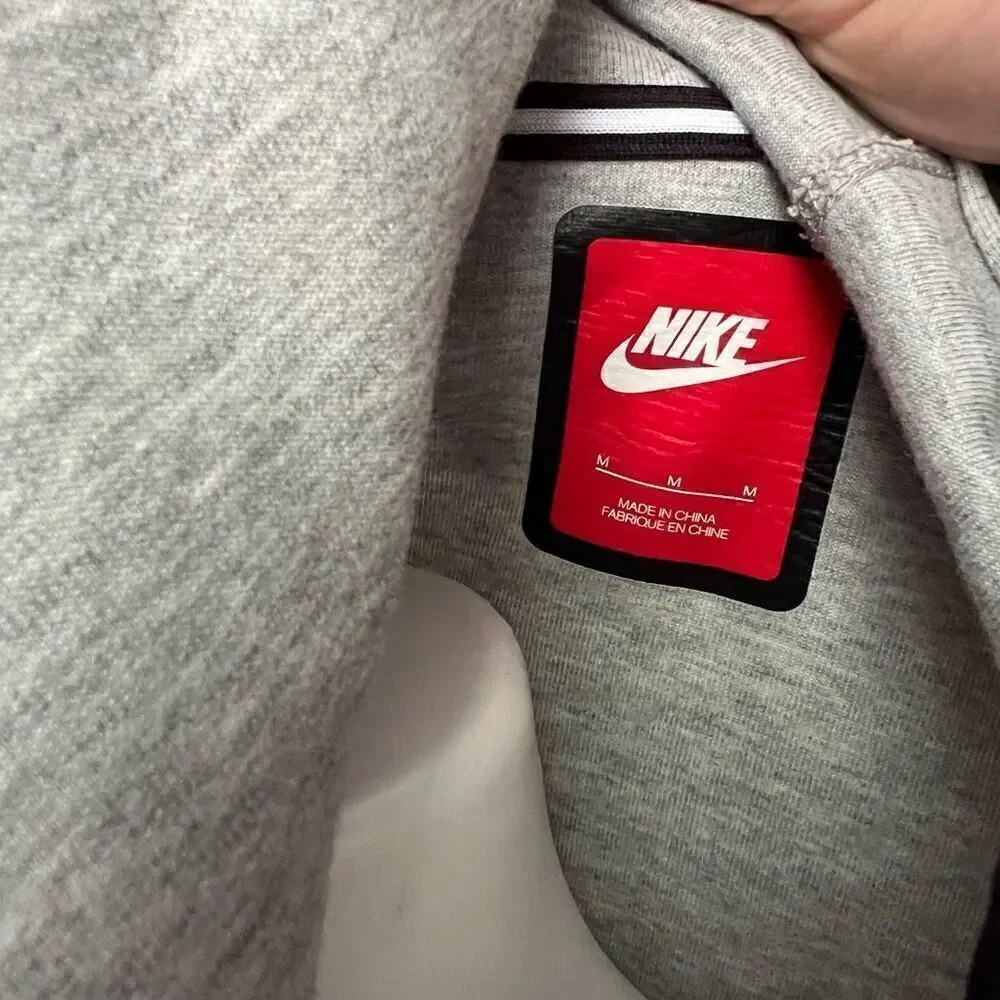 Nike High Low Asymmetrical Zip up Hooded sweatshirt